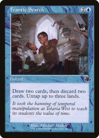 Frantic Search (Retro) [Dominaria Remastered] - The Mythic Store | 24h Order Processing