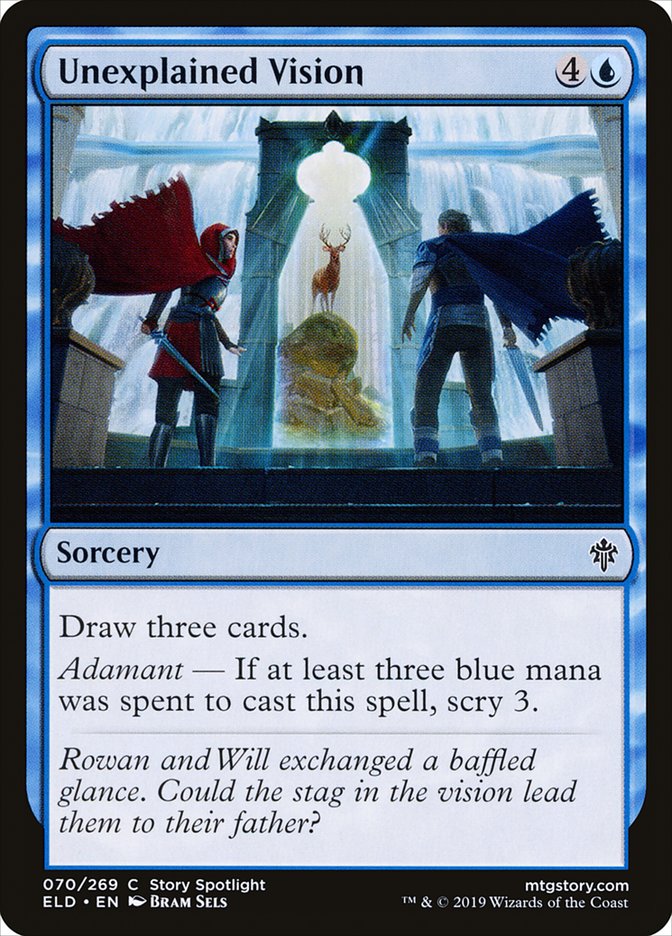 Unexplained Vision [Throne of Eldraine] - The Mythic Store | 24h Order Processing