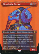Neheb, the Eternal (Borderless Textured Foil Frame Break) [Commander Masters] - The Mythic Store | 24h Order Processing
