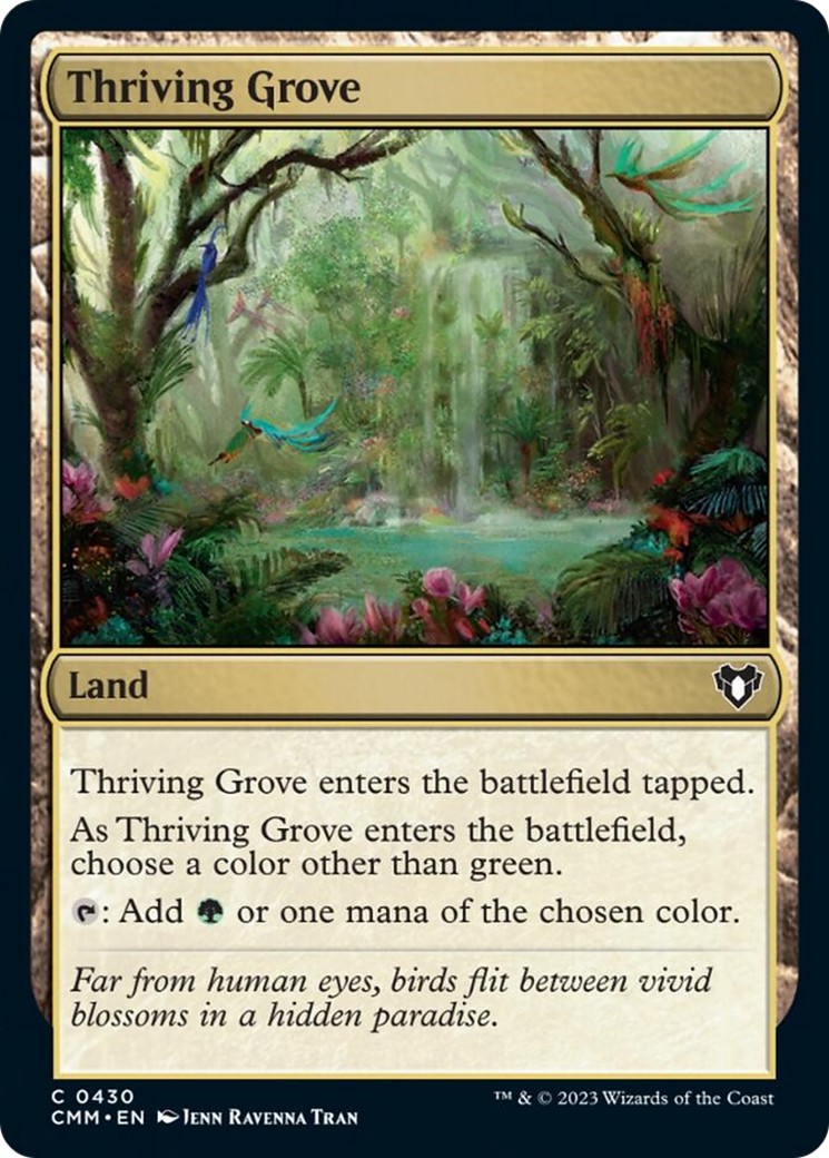 Thriving Grove [Commander Masters] - The Mythic Store | 24h Order Processing