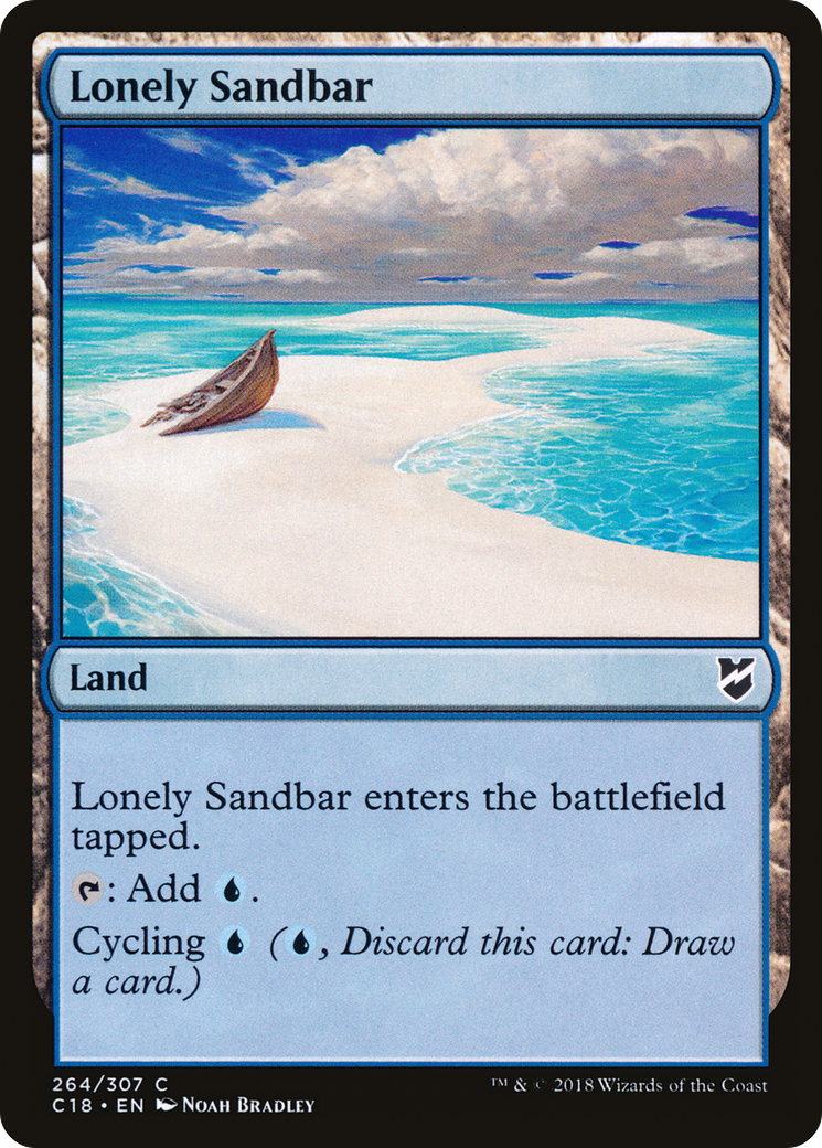 Lonely Sandbar [Commander 2018] - The Mythic Store | 24h Order Processing