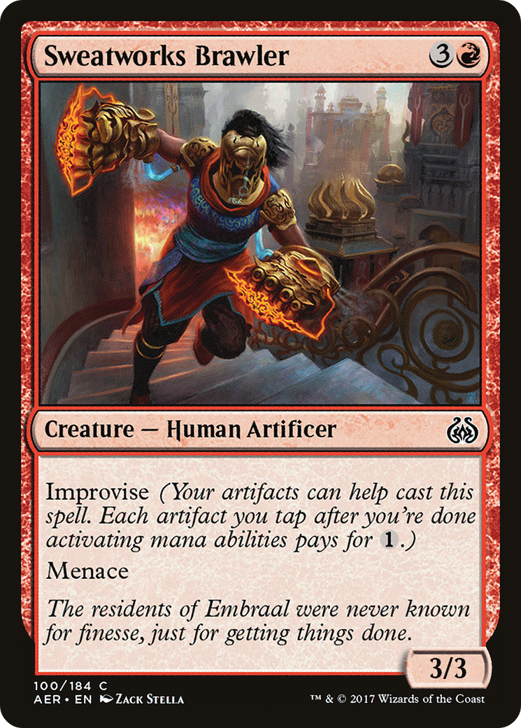 Sweatworks Brawler [Aether Revolt] - The Mythic Store | 24h Order Processing