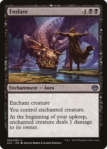 Enslave (Garruk vs. Liliana) [Duel Decks Anthology] - The Mythic Store | 24h Order Processing