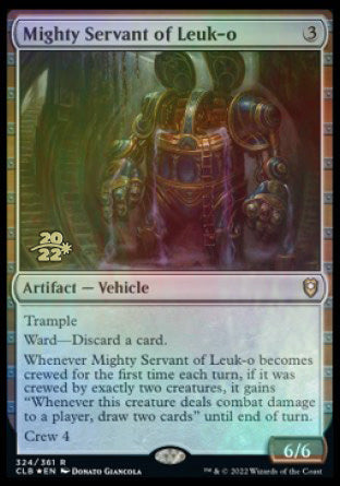 Mighty Servant of Leuk-o [Commander Legends: Battle for Baldur's Gate Prerelease Promos] - The Mythic Store | 24h Order Processing