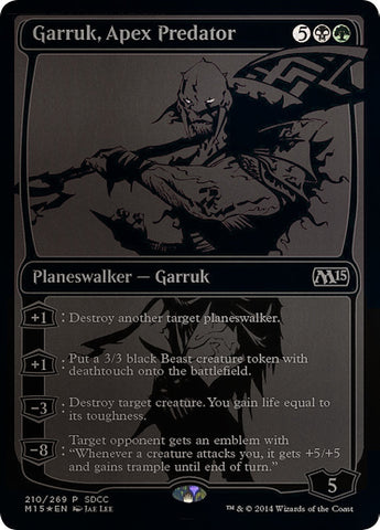 Garruk, Apex Predator [San Diego Comic-Con 2014] - The Mythic Store | 24h Order Processing