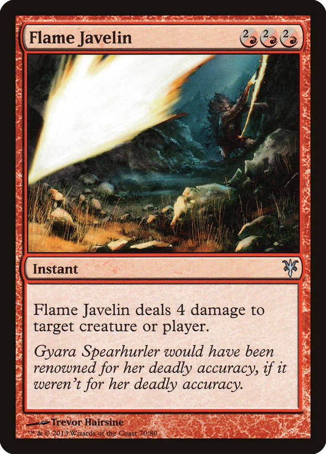 Flame Javelin [Duel Decks: Sorin vs. Tibalt] - The Mythic Store | 24h Order Processing