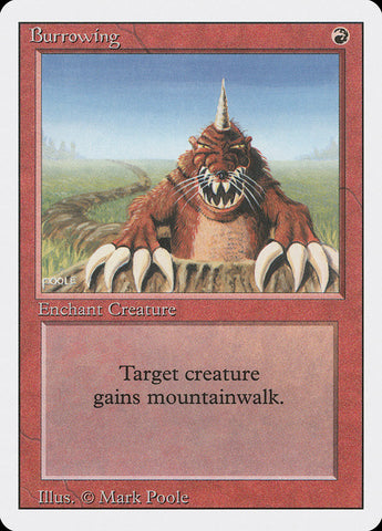 Burrowing [Revised Edition] - The Mythic Store | 24h Order Processing