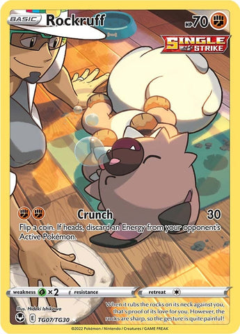 Rockruff (TG07/TG30) [Sword & Shield: Silver Tempest] - The Mythic Store | 24h Order Processing