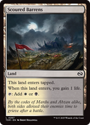 Scoured Barrens [Tarkir: Dragonstorm] - The Mythic Store | 24h Order Processing