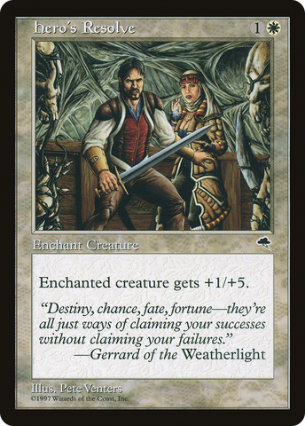 Hero's Resolve [Tempest] - The Mythic Store | 24h Order Processing