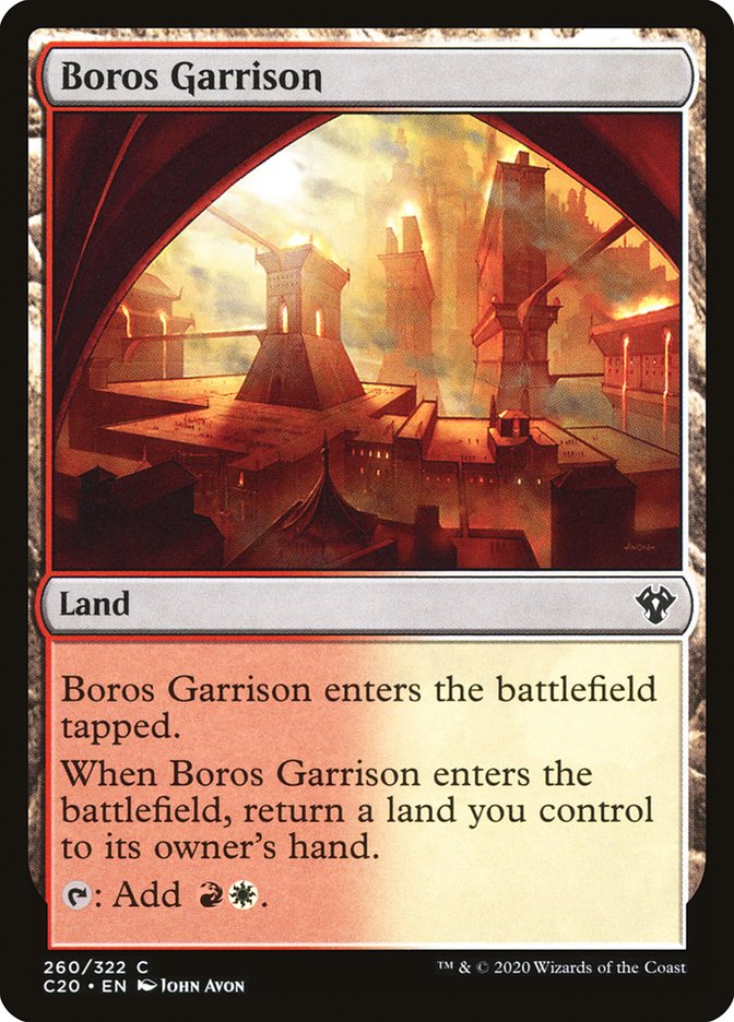 Boros Garrison [Commander 2020] - The Mythic Store | 24h Order Processing