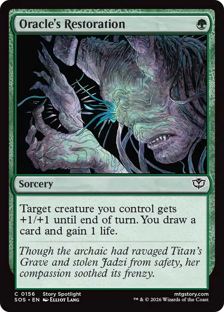 Oracle's Restoration [Secrets of Strixhaven] - The Mythic Store | 24h Order Processing