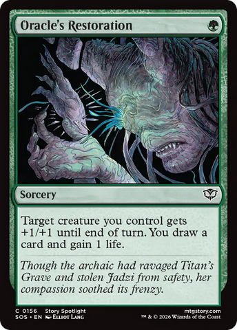 Oracle's Restoration [Secrets of Strixhaven] - The Mythic Store | 24h Order Processing