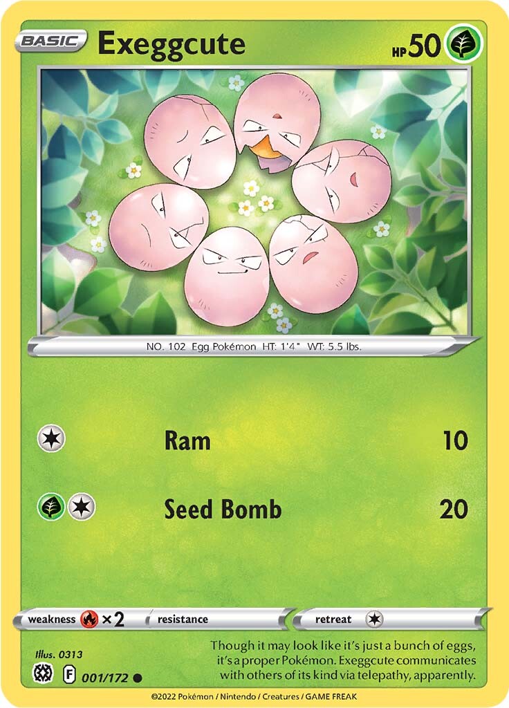 Exeggcute (001/172) [Sword & Shield: Brilliant Stars] - The Mythic Store | 24h Order Processing