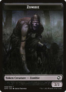 Illusion // Zombie Double-Sided Token [Dungeons & Dragons: Adventures in the Forgotten Realms Commander Tokens] - The Mythic Store | 24h Order Processing