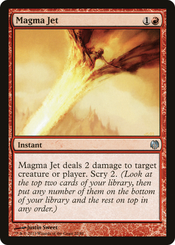 Magma Jet [Duel Decks: Heroes vs. Monsters] - The Mythic Store | 24h Order Processing