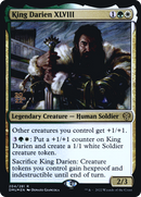 King Darien XLVIII [Dominaria United Prerelease Promos] - The Mythic Store | 24h Order Processing