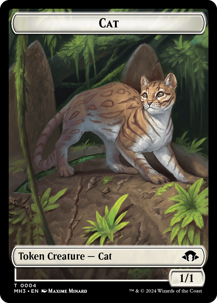 Phyrexian Germ // Cat Double-Sided Token [Modern Horizons 3 Tokens] - The Mythic Store | 24h Order Processing