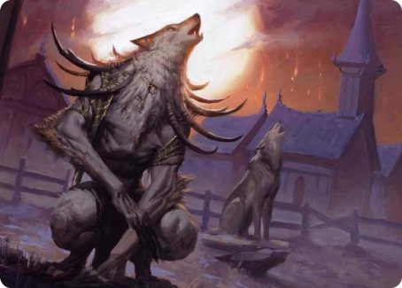 Lord of the Ulvenwald Art Card [Innistrad: Midnight Hunt Art Series] - The Mythic Store | 24h Order Processing