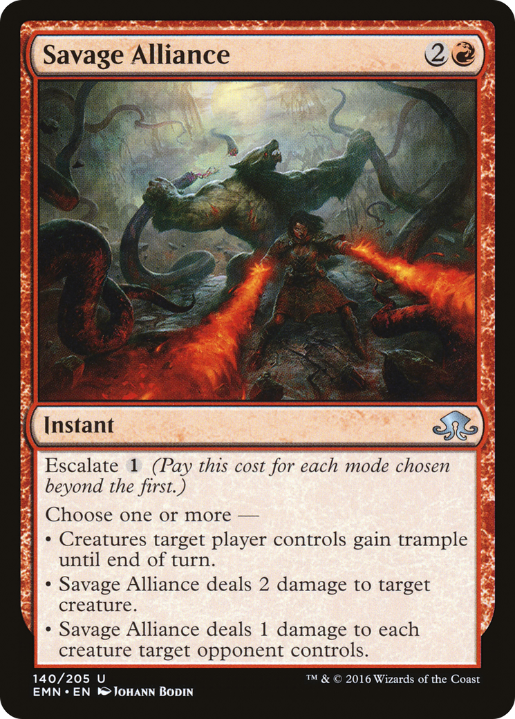 Savage Alliance [Eldritch Moon] - The Mythic Store | 24h Order Processing