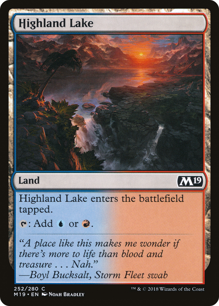 Highland Lake [Core Set 2019] - The Mythic Store | 24h Order Processing