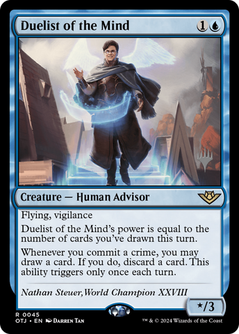 Duelist of the Mind (Promo Pack) [Outlaws of Thunder Junction Promos] - The Mythic Store | 24h Order Processing
