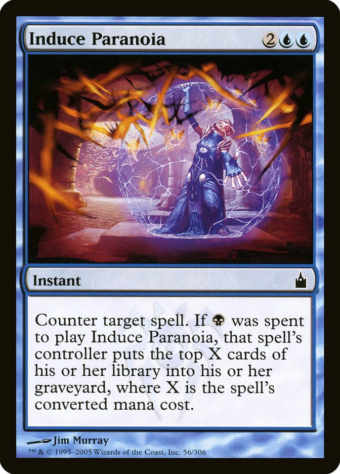 Induce Paranoia [Ravnica: City of Guilds] - The Mythic Store | 24h Order Processing