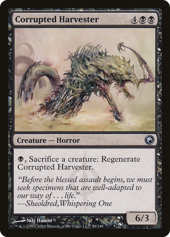 Corrupted Harvester [Scars of Mirrodin] - The Mythic Store | 24h Order Processing