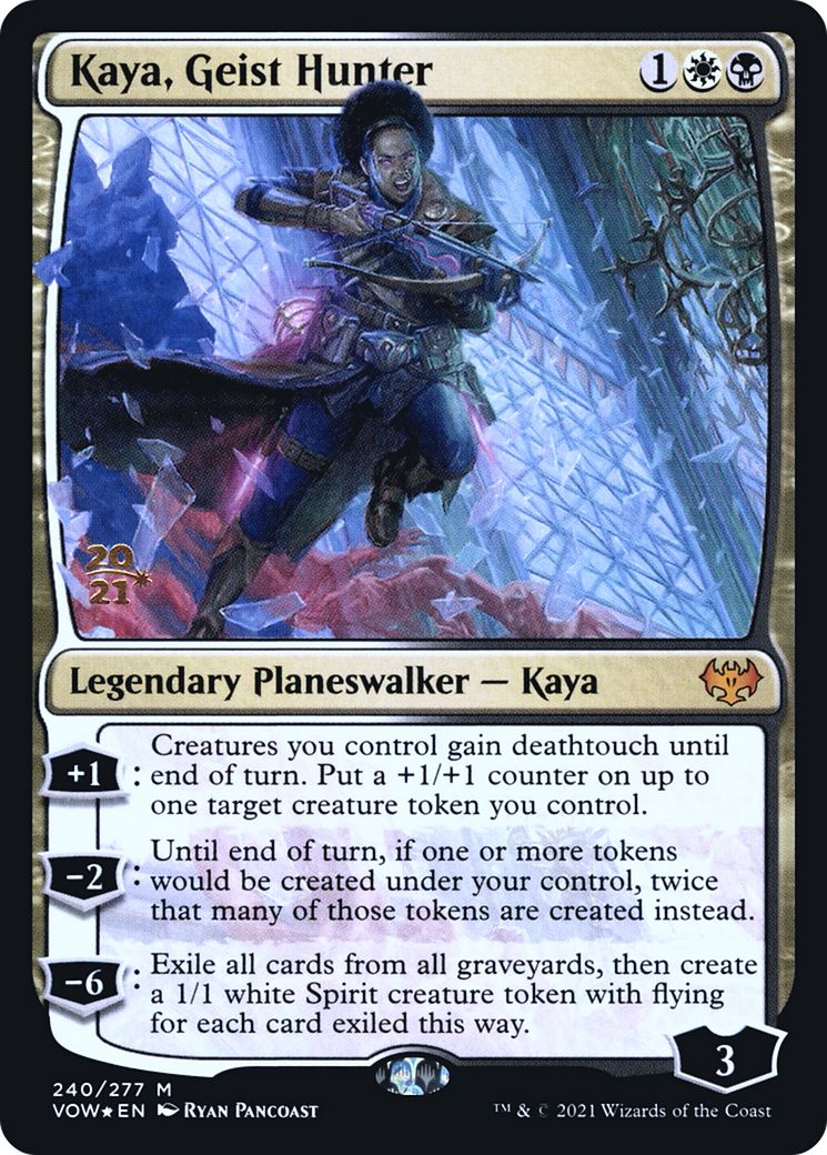 Kaya, Geist Hunter [Innistrad: Crimson Vow Prerelease Promos] - The Mythic Store | 24h Order Processing