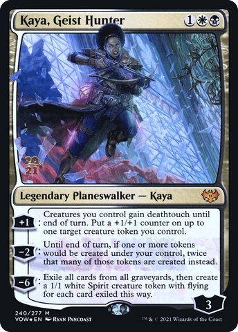 Kaya, Geist Hunter [Innistrad: Crimson Vow Prerelease Promos] - The Mythic Store | 24h Order Processing