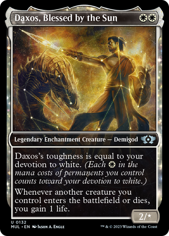Daxos, Blessed by the Sun (Halo Foil) [Multiverse Legends] - The Mythic Store | 24h Order Processing