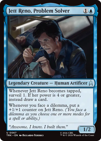Jett Reno, Problem Solver [Star Trek]