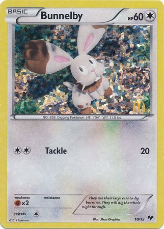 Bunnelby (10/12) [McDonald's Promos: 2014 Collection] - The Mythic Store | 24h Order Processing
