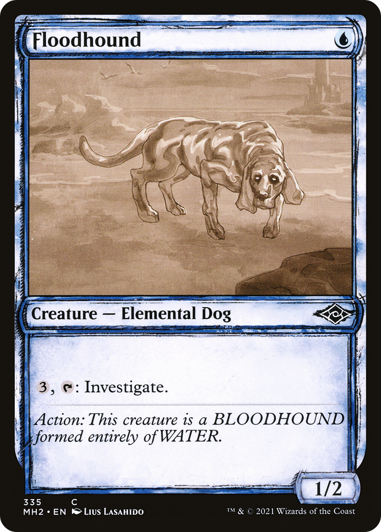 Floodhound (Sketch) [Modern Horizons 2] - The Mythic Store | 24h Order Processing