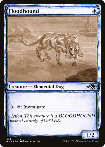 Floodhound (Sketch) [Modern Horizons 2] - The Mythic Store | 24h Order Processing