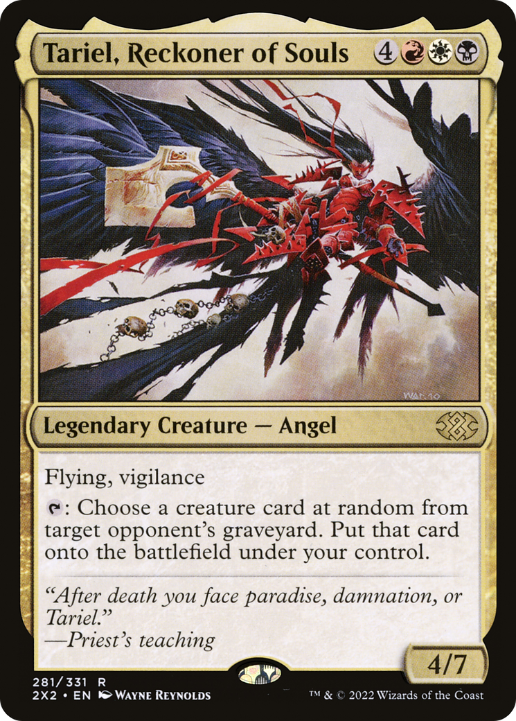 Tariel, Reckoner of Souls [Double Masters 2022] - The Mythic Store | 24h Order Processing