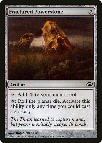 Fractured Powerstone [Planechase 2012] - The Mythic Store | 24h Order Processing