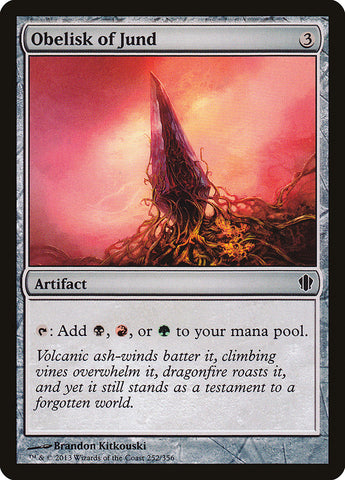 Obelisk of Jund [Commander 2013] - The Mythic Store | 24h Order Processing