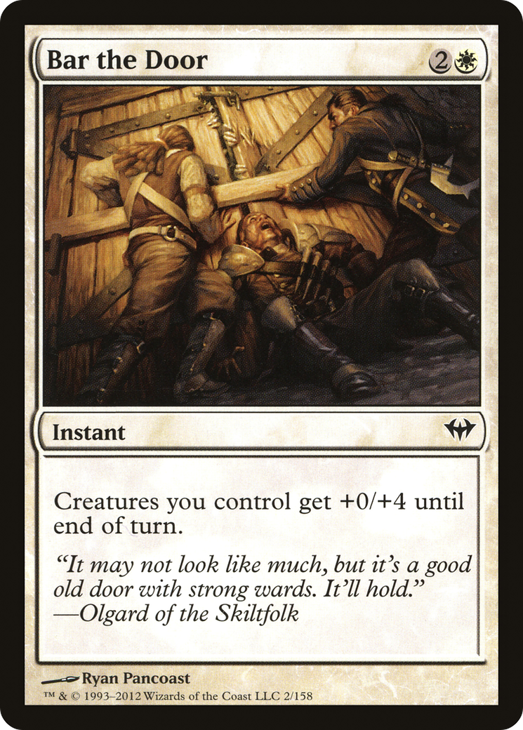 Bar the Door [Dark Ascension] - The Mythic Store | 24h Order Processing