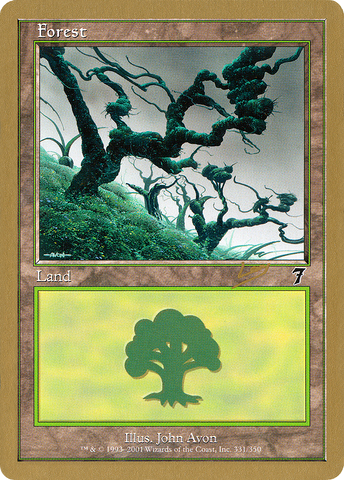 Forest (rl331) (Raphael Levy) [World Championship Decks 2002] - The Mythic Store | 24h Order Processing