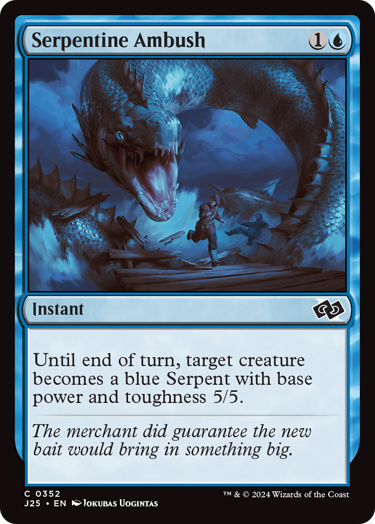 Serpentine Ambush [Foundations Jumpstart] - The Mythic Store | 24h Order Processing