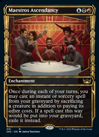 Maestros Ascendancy (Showcase Golden Age) [Streets of New Capenna] - The Mythic Store | 24h Order Processing