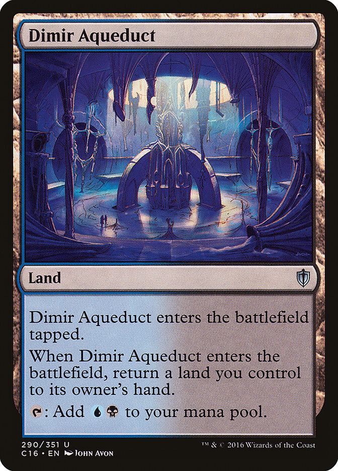 Dimir Aqueduct [Commander 2016] - The Mythic Store | 24h Order Processing