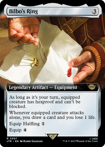Bilbo's Ring (Extended Art) [The Lord of the Rings: Tales of Middle-Earth] - The Mythic Store | 24h Order Processing