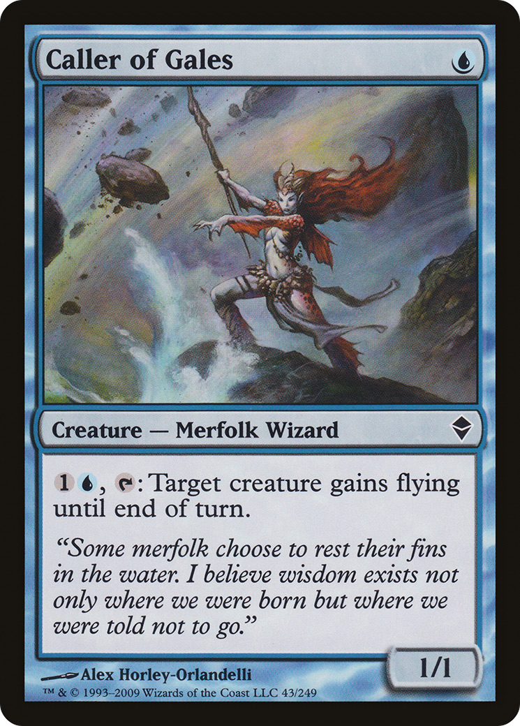 Caller of Gales [Zendikar] - The Mythic Store | 24h Order Processing