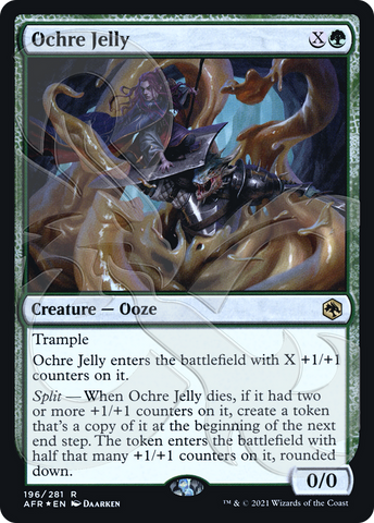 Ochre Jelly (Ampersand Promo) [Dungeons & Dragons: Adventures in the Forgotten Realms Promos] - The Mythic Store | 24h Order Processing