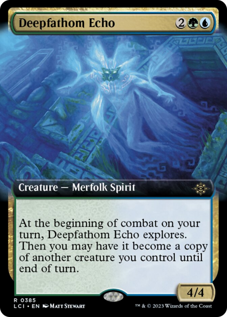 Deepfathom Echo (Extended Art) [The Lost Caverns of Ixalan] - The Mythic Store | 24h Order Processing