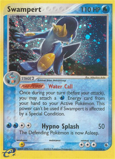 Swampert (13/109) [EX: Ruby & Sapphire] - The Mythic Store | 24h Order Processing