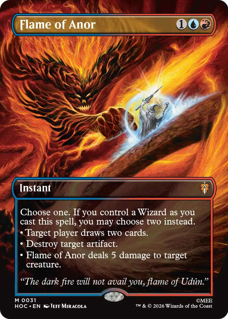 Flame of Anor (Borderless) [The Hobbit: Eternal-Legal] - The Mythic Store | 24h Order Processing