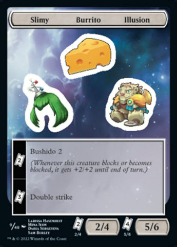 Slimy Burrito Illusion [Unfinity Stickers] - The Mythic Store | 24h Order Processing